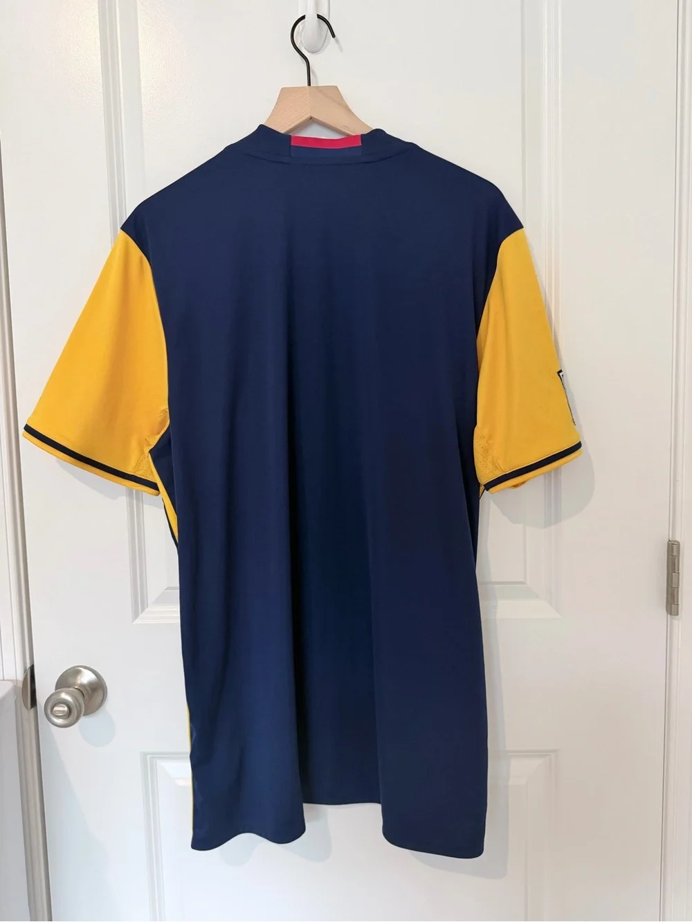 adidas Men’s Navy & Yellow New York Red Bulls Soccer Jersey